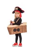 Disfraz de Barco Pirata para niños 3-4A
