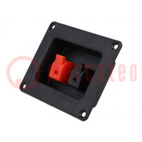 Terminal; loudspeaker; mono; for panel mounting