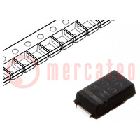 Diode: redresseuse; SMD; 600V; 1,5A; DO220AA,SMP; Ufmax: 0,868V