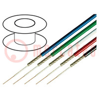 Leitungen: Koaxial; RGB75; Line; OFC; PVC; weiß; 100m; ØLeitg: 2,8mm