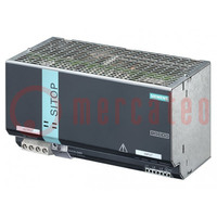 Power supply: switching; for DIN rail; 960W; 24VDC; 40A; IP20; 90%