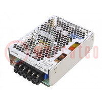 Power supply: switched-mode; for building in,modular; 150W; 6.5A