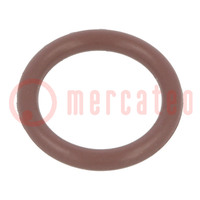 O-ring gasket; FPM; Thk: 2mm; Øint: 11mm; brown; -20÷200°C