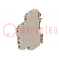 Omvormer: signaal separator; op DIN-rail; IP20; 10÷40°C; Iin: 10mA