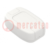 Enclosure: multipurpose; X: 70mm; Y: 110mm; Z: 33mm; ZM; ABS; white