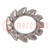 Washer; round; D=8mm; A2 stainless steel; DIN 6798A; BN 675