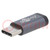 Adapter; OTG,USB 2.0; USB B Micro-Buchse,USB C-Stecker; grau