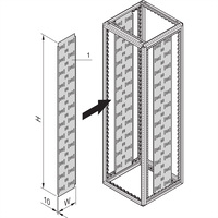 Panneau de câbles Varistar SCHROFF pour armoire de colocation, 670H 110W