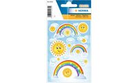 HERMA Sticker MAGIC "Rainbow", aus Folie, beglimmert (6504404)