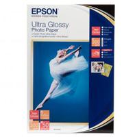 Epson Ultra Glossy Photo Pape, C13S041943BH, foto papier, połysk, biały, R200, R300, R800, RX425, RX500, 10x15cm, 4x6", 300 g/m2,