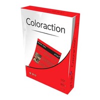 Papier kserograficzny Coloraction, Chile, A4, 80 g/m2, ciemne czerwony, 100 arkusza, nadaje się do druku atramentowego