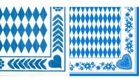 PAPSTAR Motiv-Servietten "Bayrisch Blau", 330 x 330 mm (6412901)