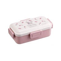 SKATER PFLB6AG-A HELLO KITTY LINE DESIGN LUNCH BOX, 18,9 FL OZ (530 ML), FLUFFY AND DOMED LID, WOMEN'S, MADE IN JAPAN