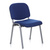 Konferenzstuhl / Besucherstuhl / Stuhl XT 600 blau/silber hjh OFFICE
