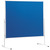 Moderationswand, Filz, 1200 x 1500 mm, blau