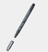 Pentel S20P-2A balpen Zwart Stick balpen Fijn 1 stuk(s)