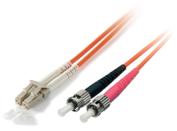 Equip 254236 câble de fibre optique 10 m LC ST OS2 Jaune
