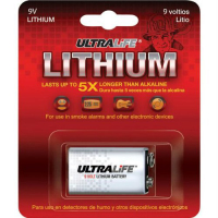 Ultralife Lithium 9V Batería recargable Litio