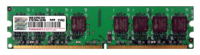 Transcend 1GB DDR2-800/PC6400 240-pin DIMM 5-5-5 - 128Mx8 geheugenmodule DDR 400 MHz