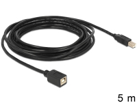 DeLOCK 83429 USB kábel 5 M USB 2.0 USB B Fekete