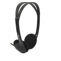 Esperanza EH119 słuchawki/zestaw słuchawkowy Przewodowa Opaska na głowę Muzyka Czarny
