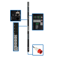 Tripp Lite PDU3XVS6G20 rozdzielacz zasilania PDU 30 x gniazdo sieciowe 0U Czarny