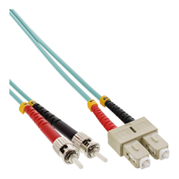 InLine Fiber Optical Duplex Cable SC/ST 50/125µm OM3 25m