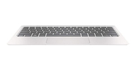 HP 902366-061 refacción para laptop Carcasa inferior con teclado