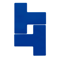 Brady ToughStripe Max Selbstklebendes Symbol Blau Letter