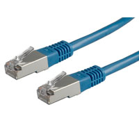 ROLINE S/FTP Patch Cable prep. Cat.6, blue, 0.5m câble de réseau Bleu 0,5 m