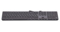 LMP KB-1243 keyboard Home USB QWERTY Spanish Grey