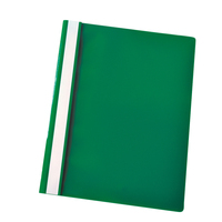 Leitz Report File - Green cartellina con fermafoglio Polipropilene (PP) Verde