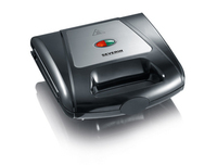 Severin 2968 2 Waffel(n) 1000 W Schwarz, Chrom