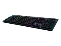 Logitech G G915 LIGHTSPEED Wireless RGB Mechanical Gaming Keyboard – GL Linear tastiera RF senza fili + Bluetooth QWERTZ Tedesco Carbonio