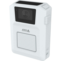 Axis W102 Lichaamscamera torso Draadloos CMOS 1920 x 1080 Pixels Wit Batterij/Accu 0,1 Lux Wifi 802.11a, 802.11b, 802.11g, Wi-Fi 4 (802.11n), Wi-Fi 5 (802.11ac) Bluetooth 5.1