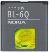 Nokia BL-6Q Batterij/Accu Grijs