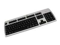 HP 509432-111 Tastatur RF Wireless Schweiz Schwarz, Silber
