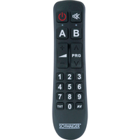 Schwaiger UFB1100 533 Fernbedienung IR Wireless DVD/Blu-ray, TV, TV-Tuner, Beistellgerät Drucktasten
