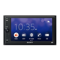 Sony XAV-1550D Zwart 220 W Bluetooth