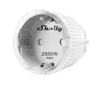 Shelly Plug S intelligens csatlakozó 2500 W Fehér