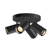 SLV ASTO TUBE Oppervlak-spotverlichting Zwart GU10 LED