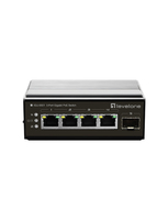 LevelOne IGU-0501 network switch Gigabit Ethernet (10/100/1000) Power over Ethernet (PoE) Black