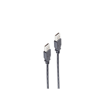 shiverpeaks BS13-22025 câble USB 1 m USB 2.0 USB A Noir