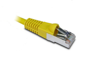Inter-Tech 88885274 Netzwerkkabel Gelb 0,25 m Cat5e F/UTP (FTP)