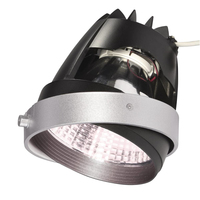 SLV Cob LED Module Verzonken spot Grijs