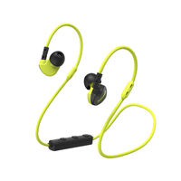 Hama Freedom Athletics Headset Draadloos In-ear Oproepen/muziek Bluetooth Zwart, Geel