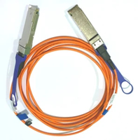 Nvidia MC220731V-010 száloptikás kábel 10 M QSFP Narancssárga