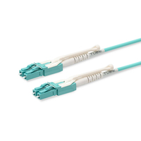 Lanview LVO231810UNI InfiniBand/fibre optic cable 1 m LC OM4 Blauw