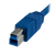 StarTech.com USB3SAB1M USB kábel 1 M USB 3.2 Gen 1 (3.1 Gen 1) USB A USB B Kék