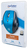 Manhattan Curve Wireless Mouse (Clearance Pricing), Blue/Black, Adjustable DPI (800, 1200 or 1600dpi), 2.4Ghz (up to 10m), USB, Optical, Five Button with Scroll Wheel, USB micro...